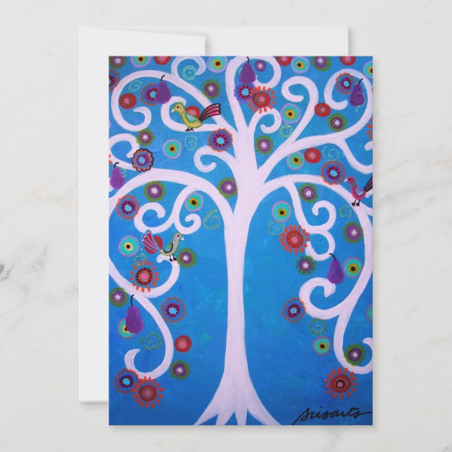 INVITATION ARBRE DE VIE BAR/BAT MITZVAH (Devant)