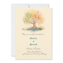 invitation arbre futuriste