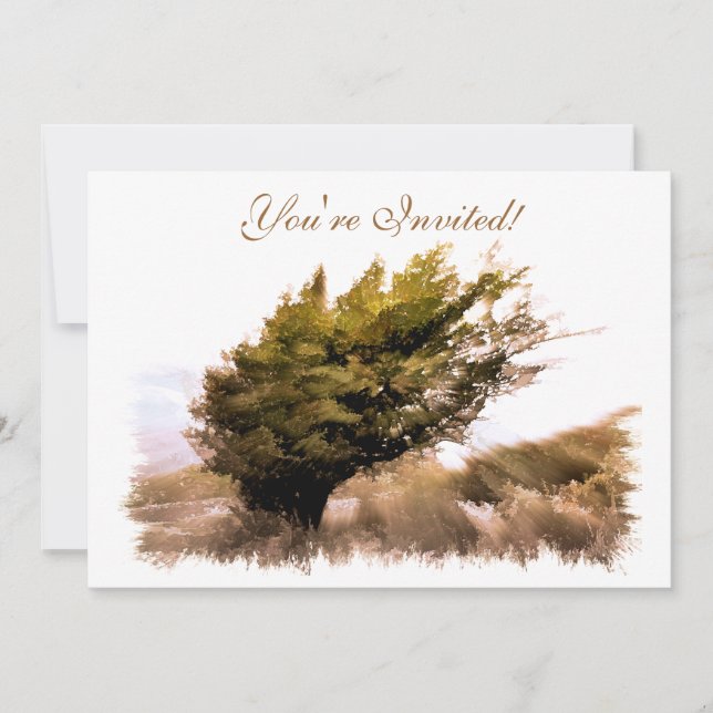 INVITATION ARBRES (Devant)