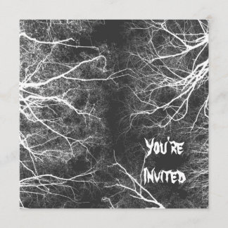 Invitation Arbres effrayants
