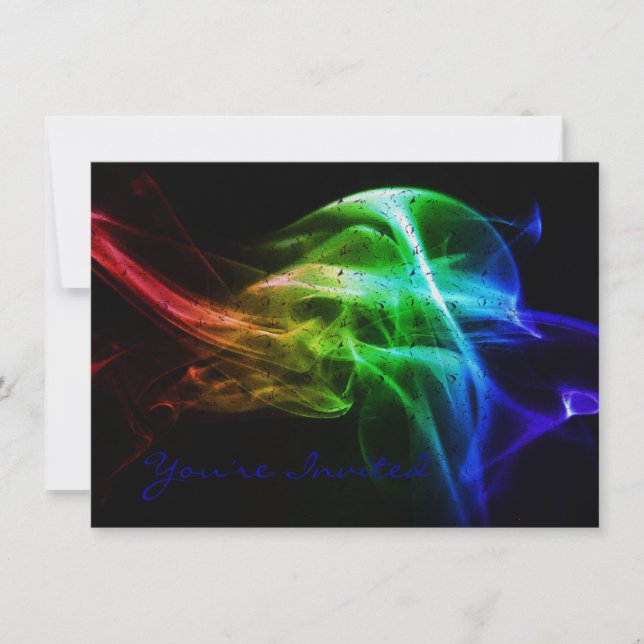 Invitation Arc-en-ciel de Smokey (Devant)