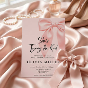 Invitation Arc en ciel rose Elle se marie Shower de mariage