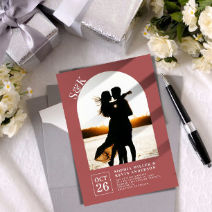 Invitation Arc moderne I Photo I Matrice I Mariage