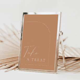 Invitation Arch Moderne rouille Boho Prenez un Mariage de tra