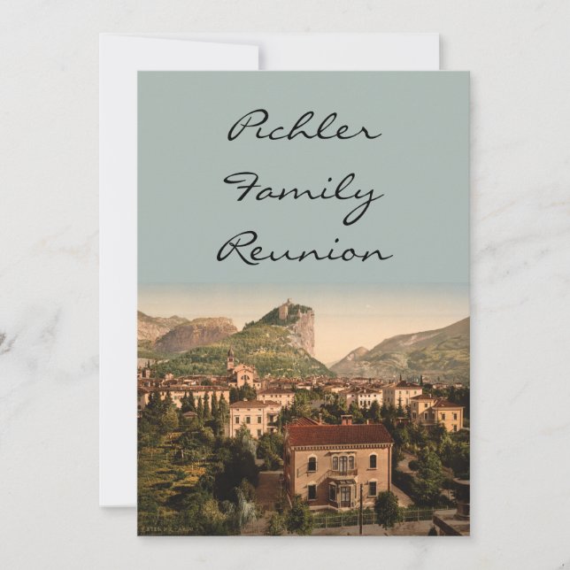 Invitation Arco III, Trentin-Haut-Adige, Italie (Devant)