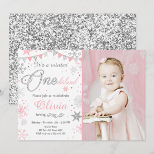 Invitation Argent de rose d'invitation d'anniversaire