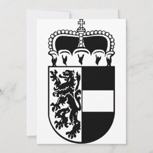 Invitation Armoiries de Salzbourg