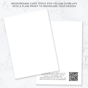 Invitation Arrière - plan blanc de code QR pour superposition