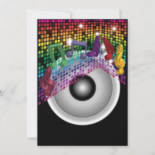 Invitation Arrière - plan de fête