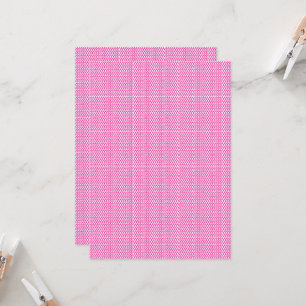 Invitation arrière - plan rose et blanc avec motif