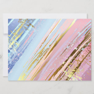 Invitation Arrière - plan rose texturé