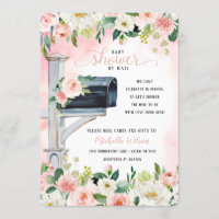 Arrosage de boîte aux lettres florale par la poste