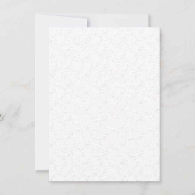 Invitation Art de ligne, Catskill White, Imaginaire (Devant)