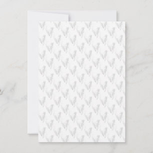 Invitation Art de ligne, Coquillage, Harpe