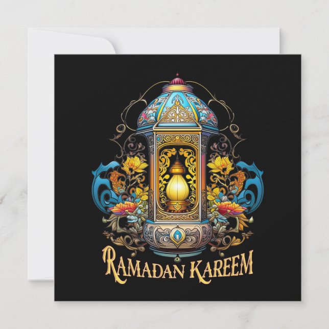 Invitation Art déco Ramadan (Devant)