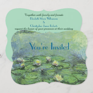 Invitation Art fin Lily Pond Monet