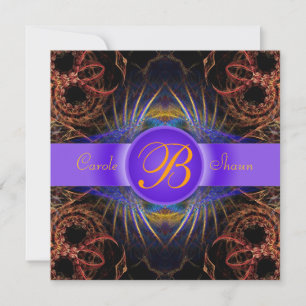 Invitation Art Fractal Oiseaux de Paradis