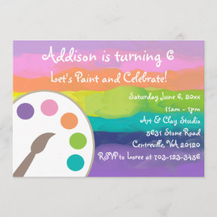 Invitation Art Party