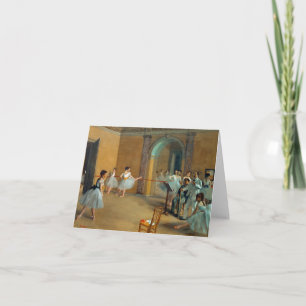 Invitation Art vintage, Edgar Degas, Impressionnisme, Danse