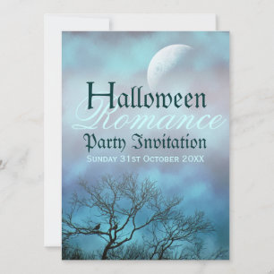 Invitation Arts Sombres : Mariage Romantique Gothique Hallowe