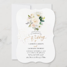 ArtsApp H2 Elegant Alabaster Cream Rose Mariage