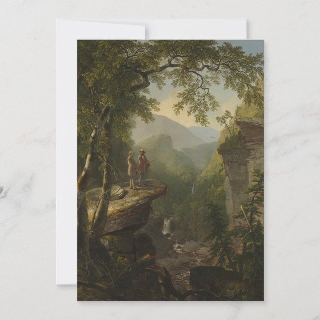 Invitation Asher Brown Durand - Kindred Spirits (Devant)