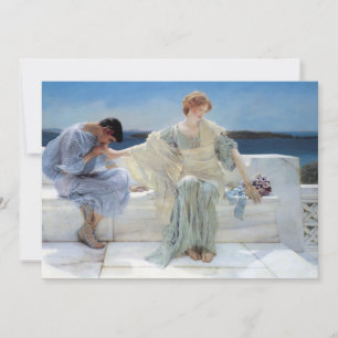 Invitation Ask Me No More par Alma Tadema Mariage