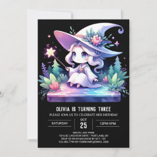Invitation Assistant Amusement aquarelle Anniversaire