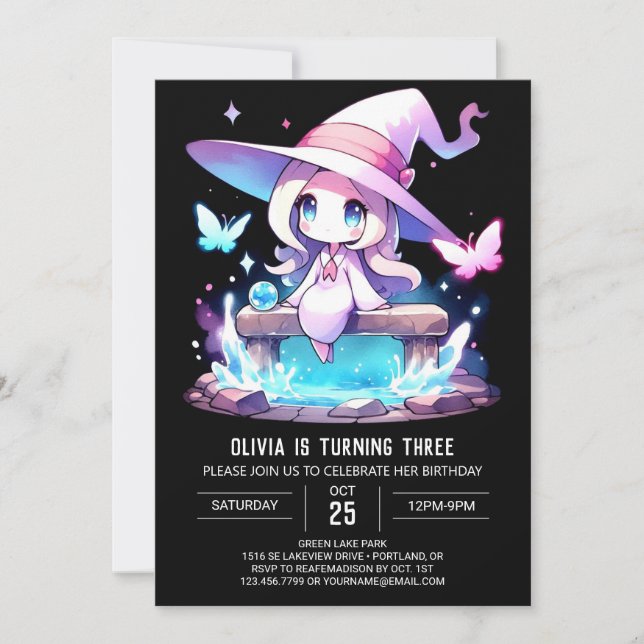 Invitation Assistant Enfants numériques Anniversaire (Devant)