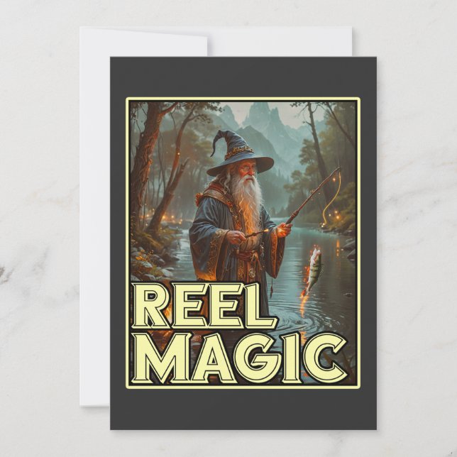 Invitation Assistant Pêche en gros (Devant)