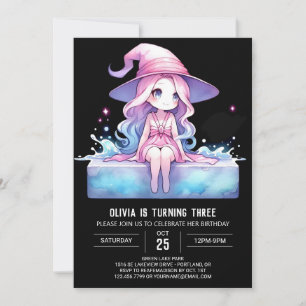 Invitation Assistant pour enfants Whimsical Anniversaire