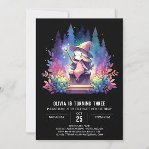 Invitation Assistant sucrerie moderne Anniversaire