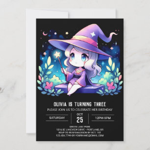 Invitation Assistant Whimsical simple Anniversaire