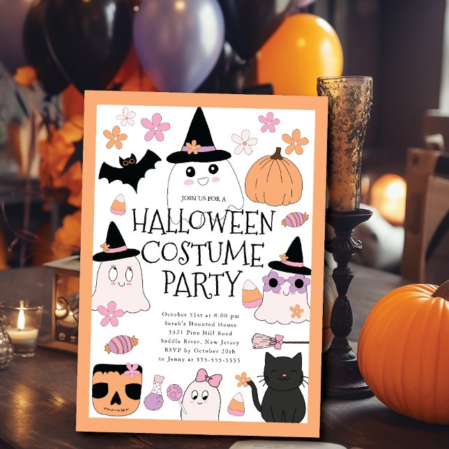 Invitation Assister à l'invitation du parti Halloween (Créateur téléchargé)