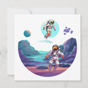 Invitation Astronautes dans l'espace