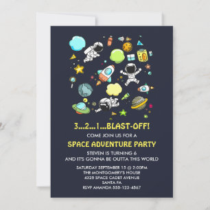 Invitation Astronautes de l'espace extra-atmosphérique et nav