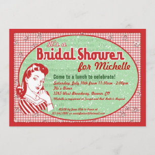Invitation astucieuse de Fête de la mariée des