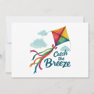 Invitation Attrapez Le Cerf-volant Breeze
