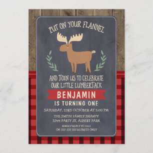 Invitation Au 1Er Ou 2Ème Anniversaire De Deer Lum