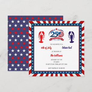 Invitation au 250e anniversaire des États-Unis et