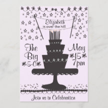 Invitation au 50e anniversaire de Over the Hill
