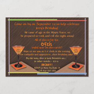 Invitation au 65e anniversaire