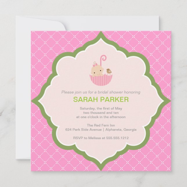 Invitation au baby shower {baby} (Devant)