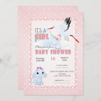 invitation au baby shower, c'est un garçon
