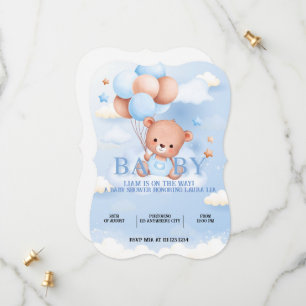 INVITATION AU BABY SHOWER DE BÉBÉ