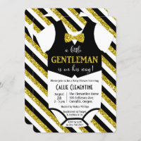 Invitation au Baby shower de la petite Cravate Gen