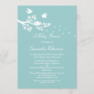 Invitation au Baby shower de nidification des oise