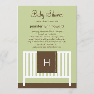 Invitation au Baby shower des infirmières modernes