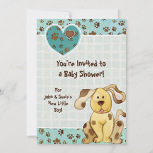 Invitation au Baby shower photo du meilleur ami d'