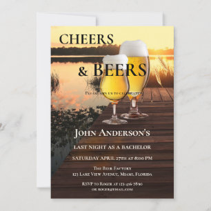 Invitation au Bachelor Party